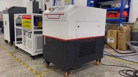 Testing video of 300W laser cleaning machine before shipping