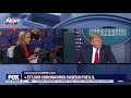 Youre a fake president trump rips into reporter asking about his response