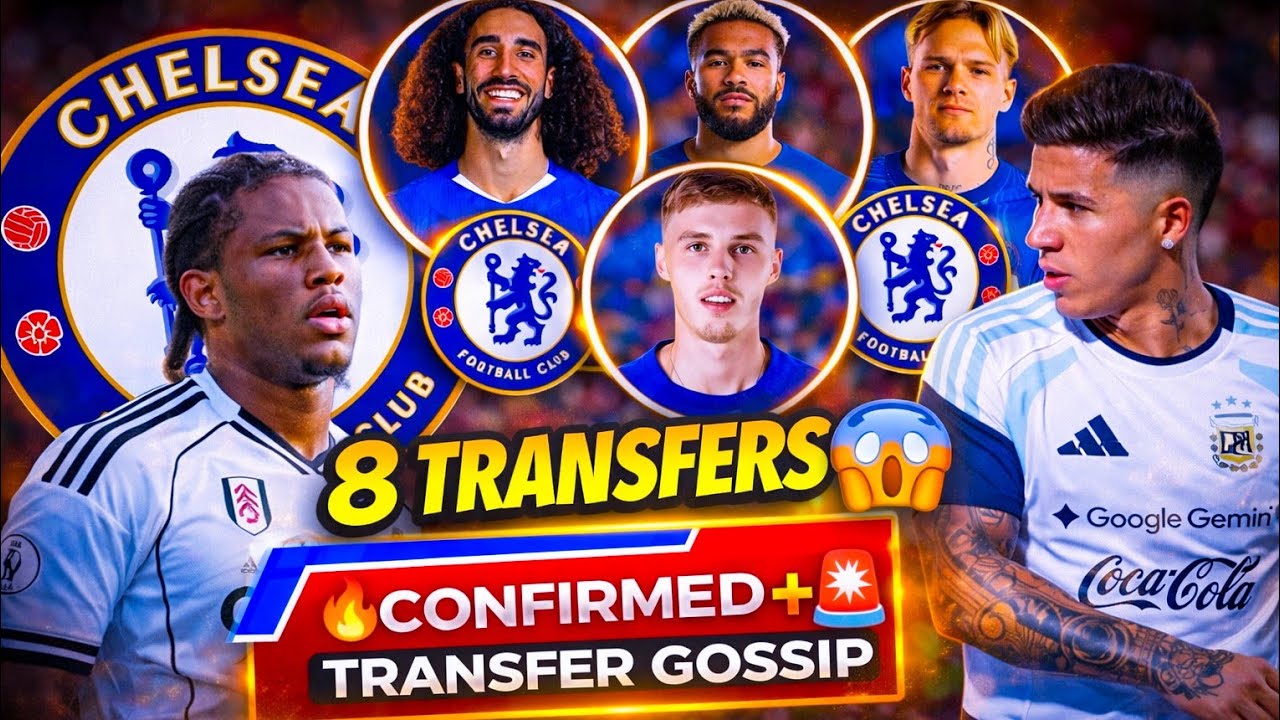 Chelsea Summer Transfers 2026 🚨 8 CONFIRMED DEALS! Latest Targets ...