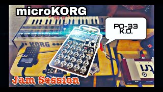 Release: Another microKorg & Pocket Operator PO 33 Jam Session!