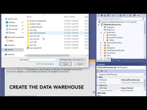 Configuring World Wide Importers with SQL Server 2019
