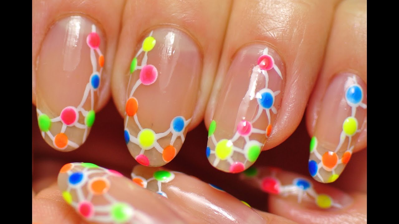 Neon Ombre Nail Art Tutorial - wide 6