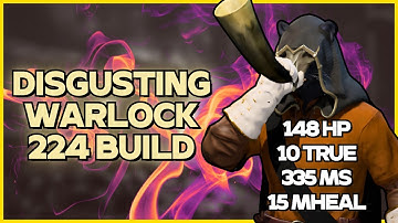 This Build is COMPLETELY UNFAIR | 224 Warlock Build - Dark & Darker Gameplay
