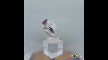 Natural Kabul Ruby Ring , Afghan Ruby Ring , Ruby Gemstone Ring , 925 Silver Ring for Men and Women