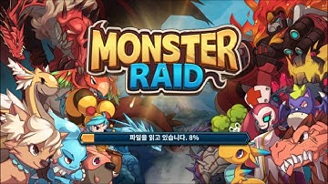 Monster Raid android game first look gameplay español