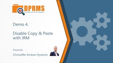 Azure RMS Demo 4: Disable Copy & Paste with IRM