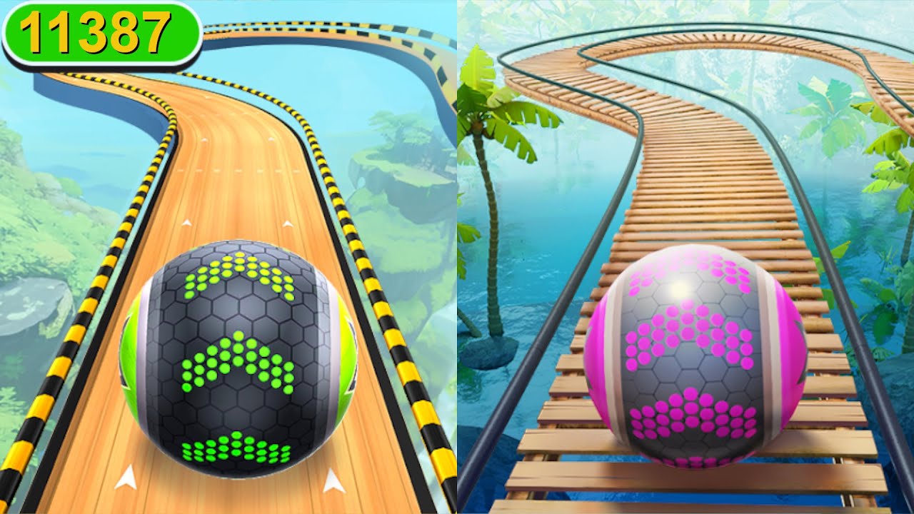 Going Balls Funny Fails, All Levels 11387 Vs Rollance Adventure Balls Android, iOS Gameplay