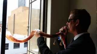 The Incredible sound of the Shofar -  Played by Nick Duffield - First Time Ever Playing a Shofar