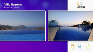 Villa Nazenin Sonsuzluk Havuzlu, Merkezi Konumda Muhafazakar Lüks Villa Kaş- Hellovillam