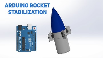 Homemade Arduino-stabilized model rocket
