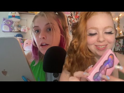 ASMR hair and nail salon role play!💅🏻💇🏼‍♀️ (ft. Gel Online by Erin)