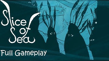 Slice of Sea - Full Gameplay Walkthrough & Ending | hand-drawn puzzle adventure | Mateusz Skutnik