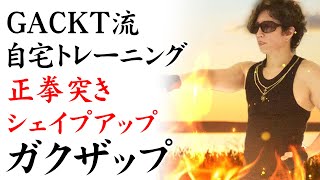 がくちゃん GACKT:正拳突きシェイプアップ : 風恋華Diary