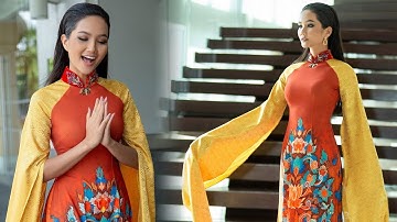 Hoa hậu H’Hen Niê diện áo dài, HỘI NGỘ người hâm mộ Thái Lan với lý do đặc biệt này đây...