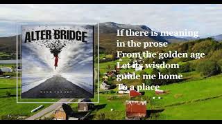 Alter Bridge -One Life(lyrics)