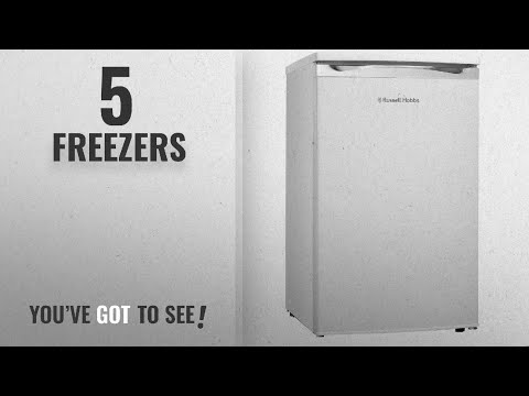 Top 10 Freezers [2018]: Russell Hobbs RHUCFZ3W White Under Counter 50cm Wide Freestanding Freezer,