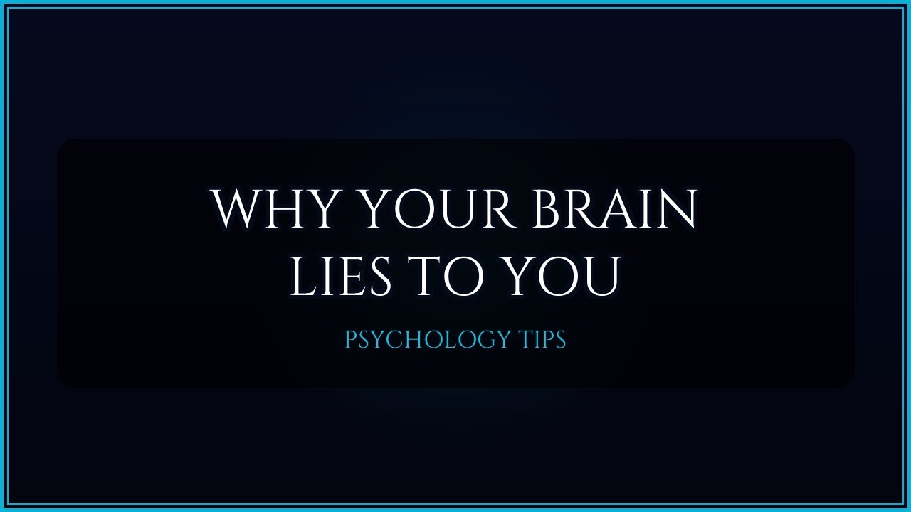 Why Your Brain Lies to You — Cognitive Biases Explained - YouTube