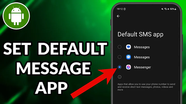 How To Set Default Message App On Android