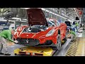 How they build the most powerful maserati supercars by hands  inside production line factory