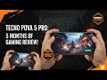 Tecno Pova 5 Pro Gaming Test || After 5 months || Wrost Of Money ?
