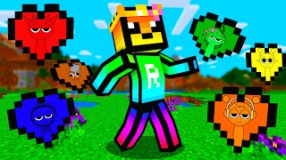 Minecraft, but YOU have Incredibox SPRUNKI Hearts!