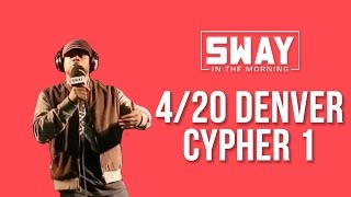 Sway Takes Denver: Colorado Locals Freestyle Live (Cypher 1) | Sway's Universe