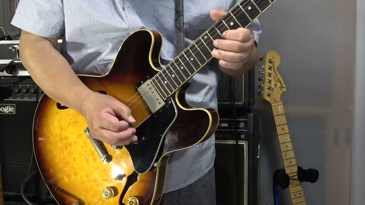 放出候補を弾いてみた】Orville by Gibson ES-335(1991) 008 - YouTube