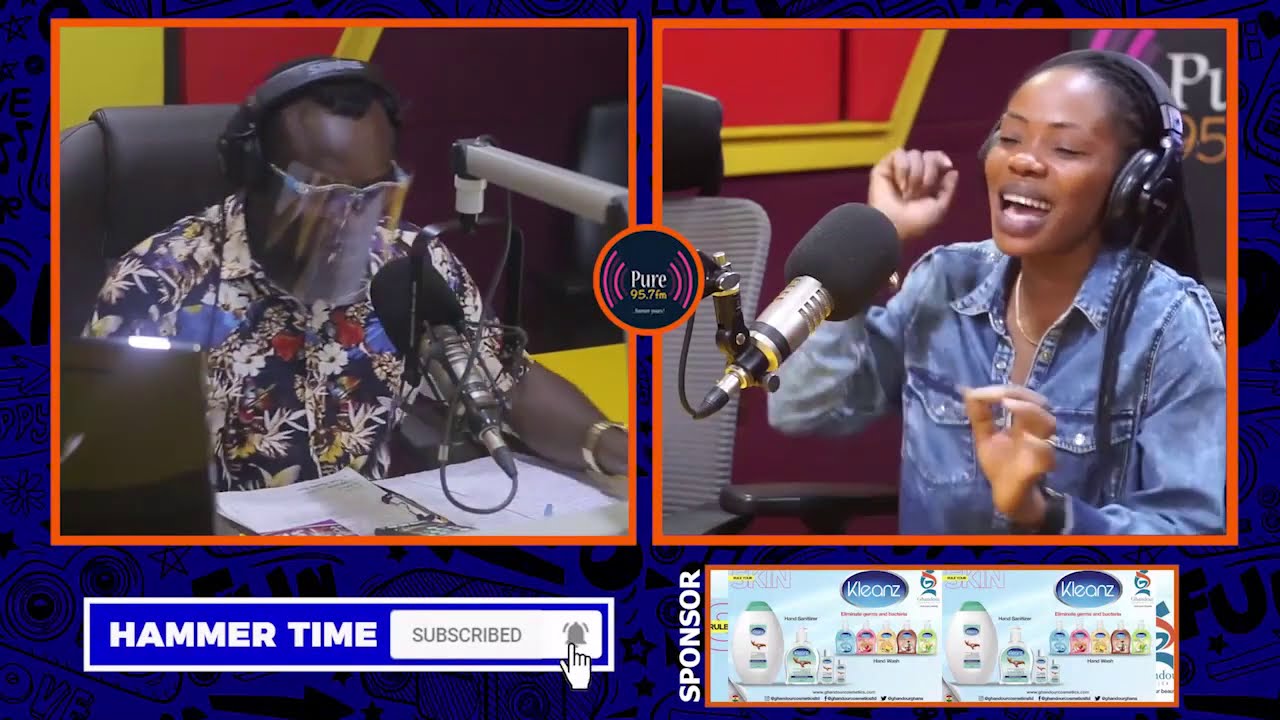 Abrewa Nana performs Her Hit songs live On Hammer Time