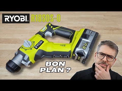 Perforateur Ryobi R18SDS-0 : TEST / AVIS