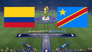 eFootball PES 2021 |COLOMBIA vs CONGO DR - FIFA World Cup 2026 | Full Match All Goals | Simulation