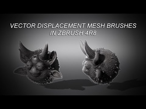 Vector Displacement Mesh Brushes In Zbrush 4R8