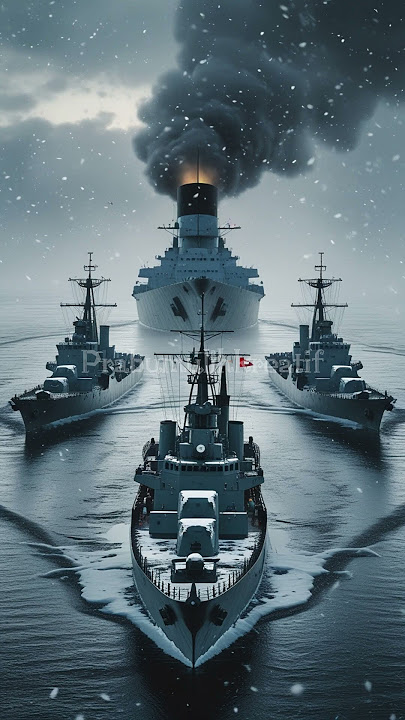 Pertempuran Terlupakan: Kapal Rusia di Laut Barents. #history #ww2 #sejarah #warhistory #battleship