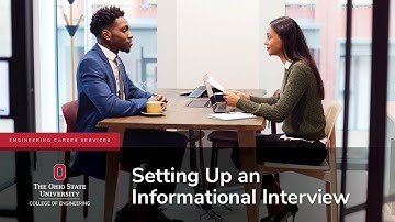 Setting up an Informational Interview