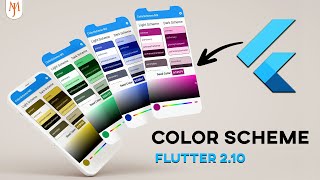 Flutter Tutorial - NEW Material 3 Color Scheme Generation [2022] screenshot 2