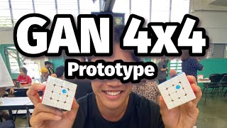 GAN 4x4 Prototype NEW!!! - Official solves - Matty Hiroto Inaba from Hawaii