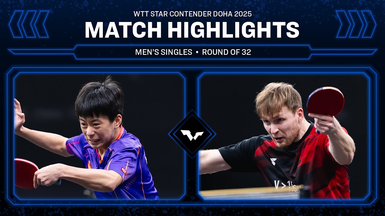 Kuo Guan-Hong vs Benedikt Duda | MS R32 | WTT Star Contender Doha 2026