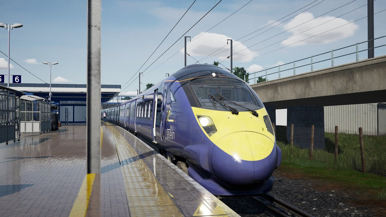TSW 3 Southeastern - St Pancras Station - Ashford - Passenger mode
