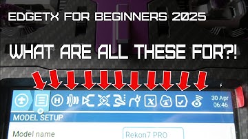 EdgeTX for Beginners (2025): What each of the tabs in models setup does
