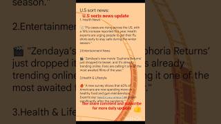U.S news #sports #politics #business #life #lifestyle #tranding #shortvideo #shorts