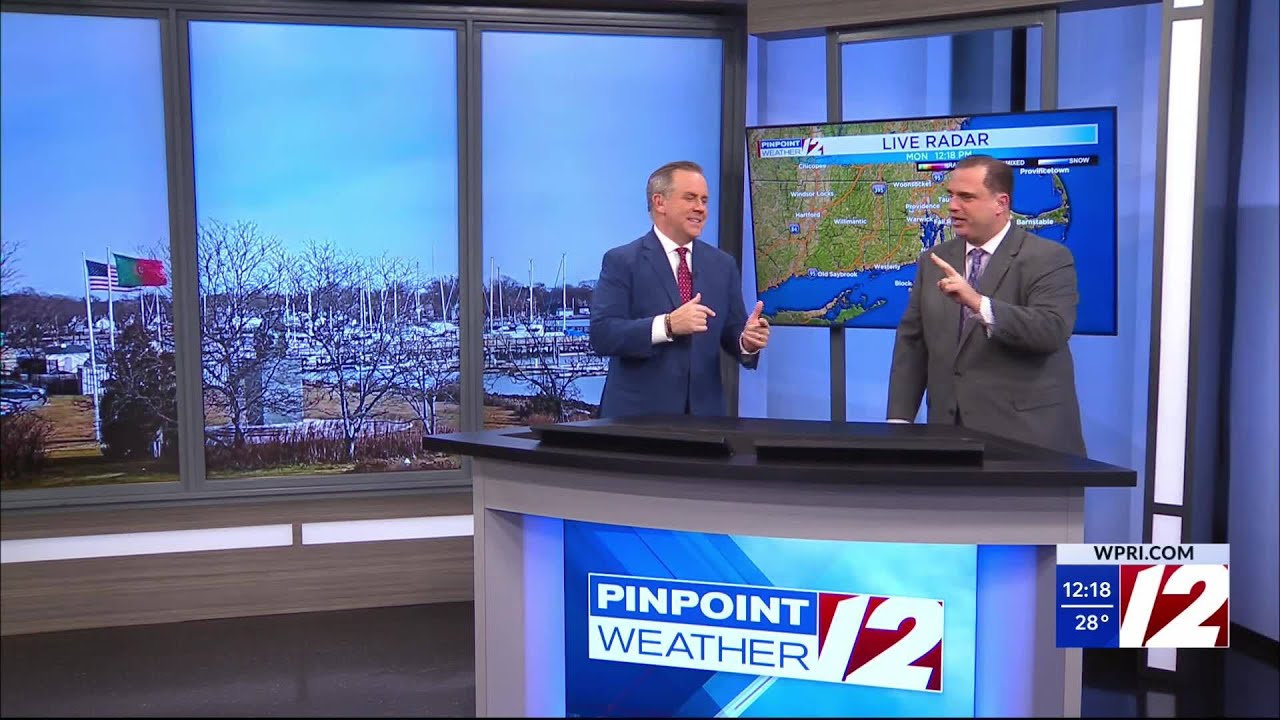 WPRI 12 Weather Forecast for 12/8/25: Blustery and cold today - YouTube