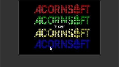 BBC Micro Gameplay [005] Snapper