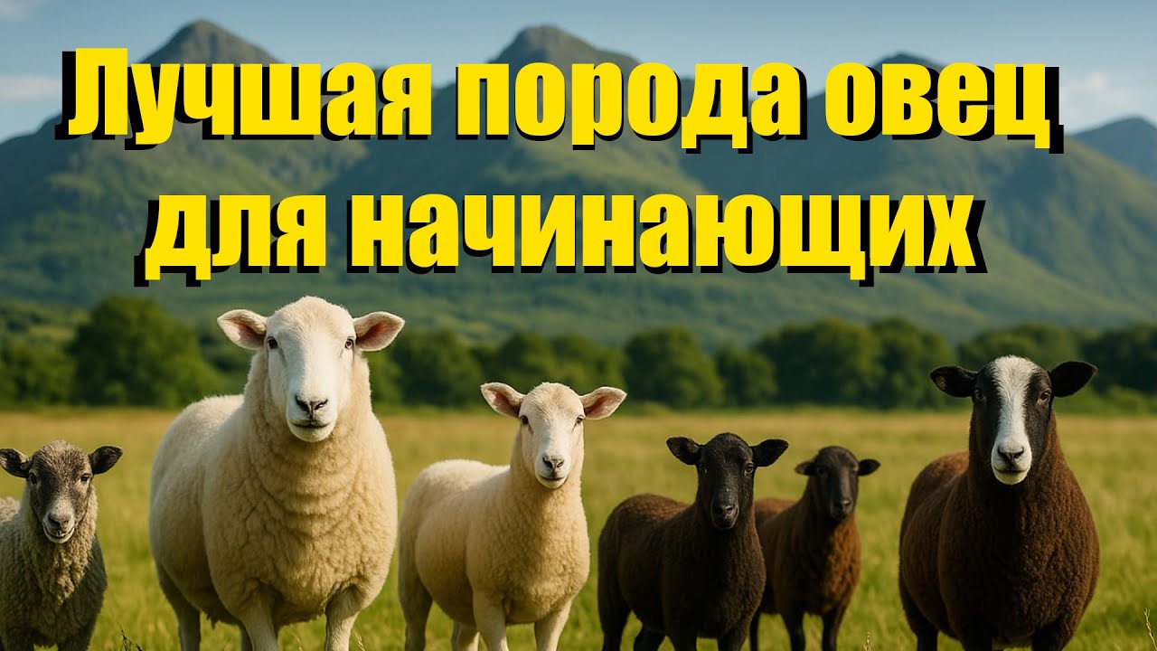 Лучшая порода овец для начинающих. Как начать овцеводство?