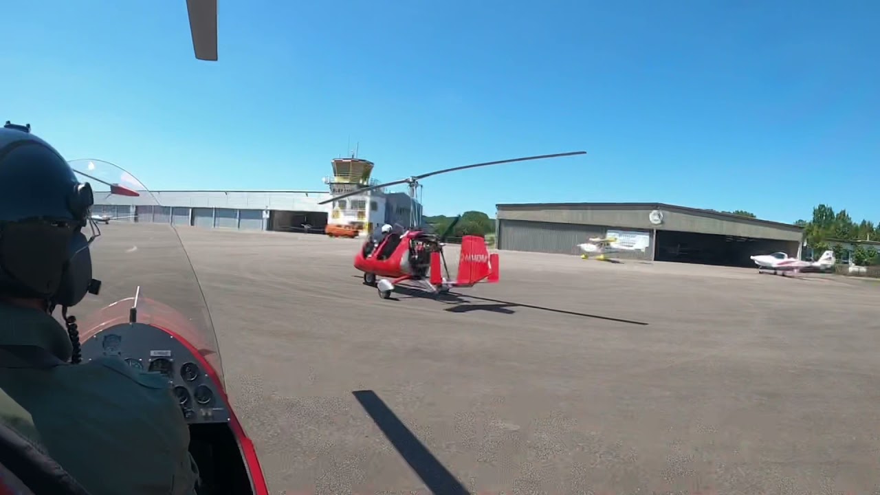 Formationsflug Gyrocopter Airbase-X