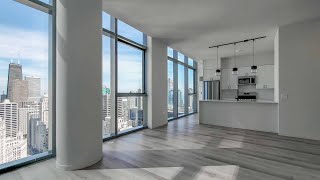 A 2-bedroom with a dramatic view #4503 at the Loop's new Millie on Michigan