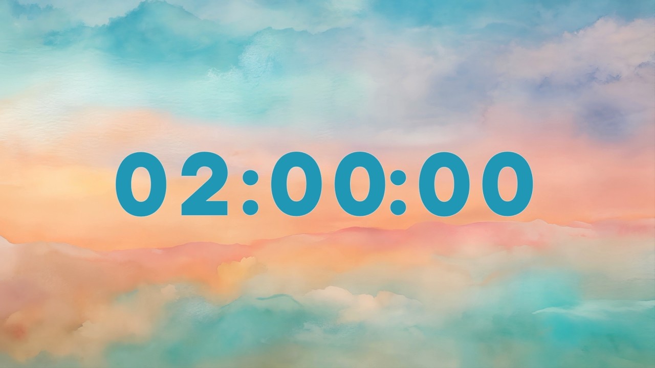 50/10 Pomodoro Study Timer | 2 Hour Deep Focus Session