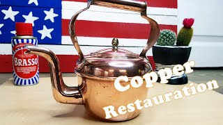 How to clean copper - using Brasso