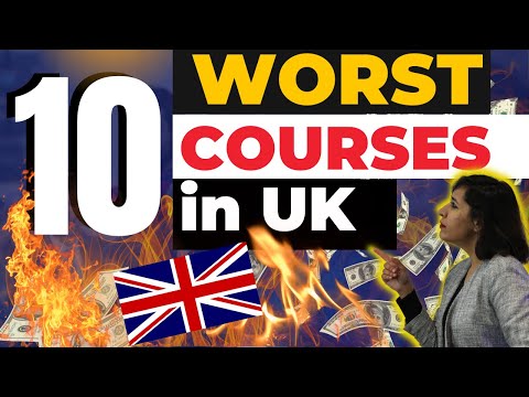 Top 10 Worst Courses To Study In UK | Degrees To Avoid In UK | Courses Which Will Not Give You Uk Pr