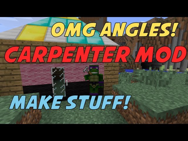 Spotlight: Minecraft Carpenter's Blocks Mod 