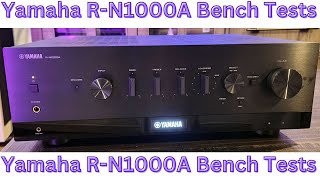 Yamaha R-N1000A Network Stereo Receiver Bench Test Results!