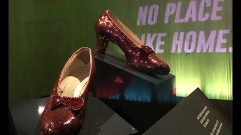 Ruby Slippers returning to display after conservation treatment